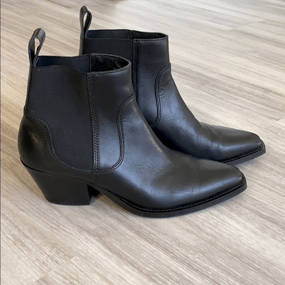 Everlane The Western Boot Black Leather 